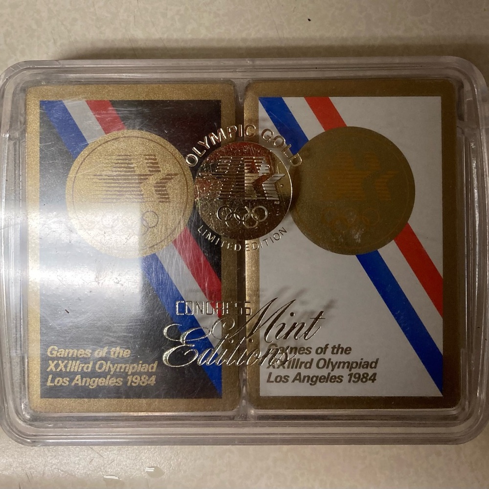 1984 Olympic Gold Limited Edition Cards